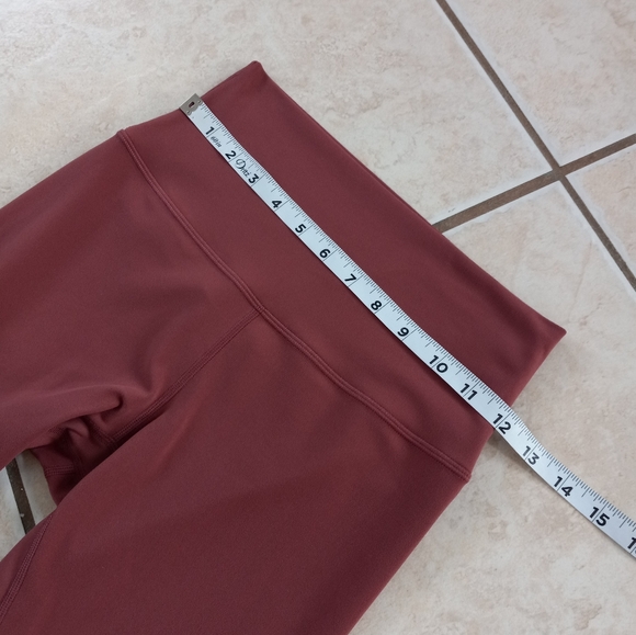 Lululemon Lunar New Year Align High Rise Pant 25" Smoky Red Nulu 6 - Picture 11 of 14